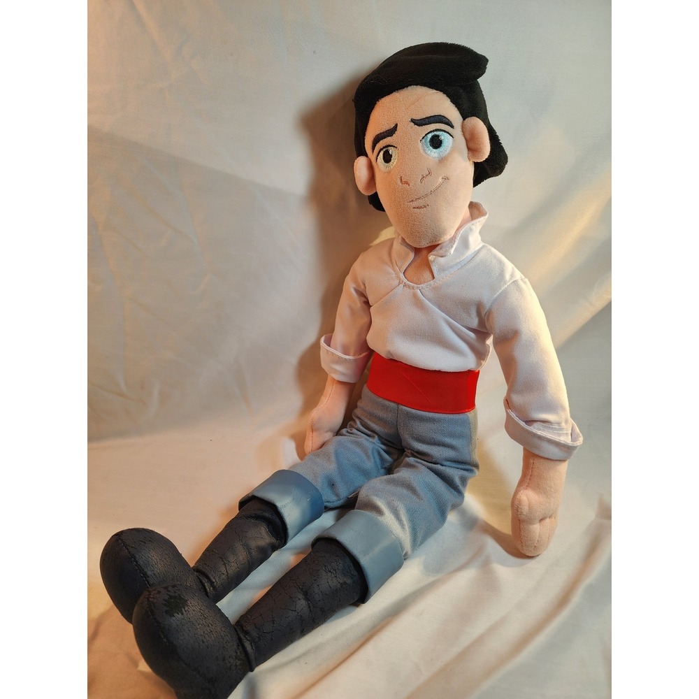 Disney The Little Mermaid Prince Eric Plush Doll 18 Inch Classic Toy - Picture 7 of 8